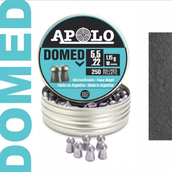 Apolo DIABOLOS Rundkopf 5,5mm Domed