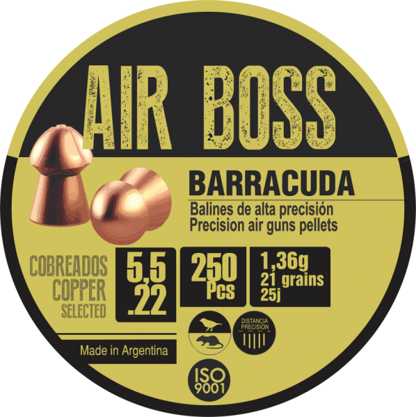 Air Boss DIABOLOS Rundkopf 5,5mm Barracuda