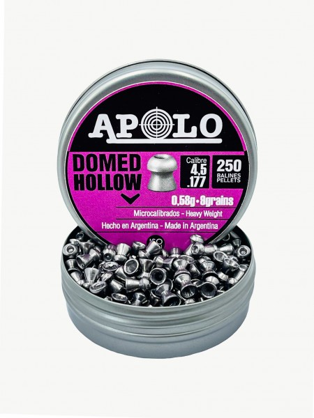 Apolo DIABOLOS Rundkopf 4,5mm Domed Hollow